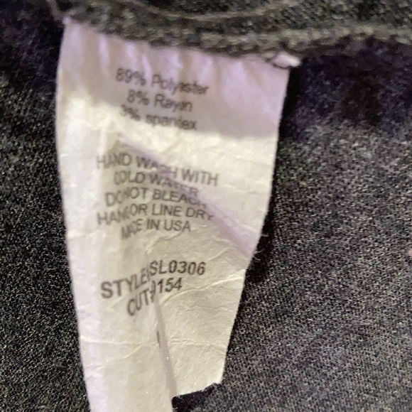 Simply LALA stretch knit cardigan with sparkles - Picture 3 of 3